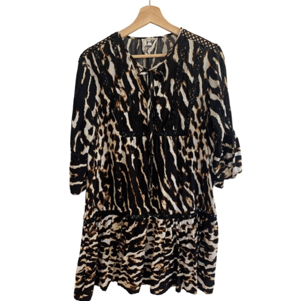 Jalase Exotic Animal print dress. Size M